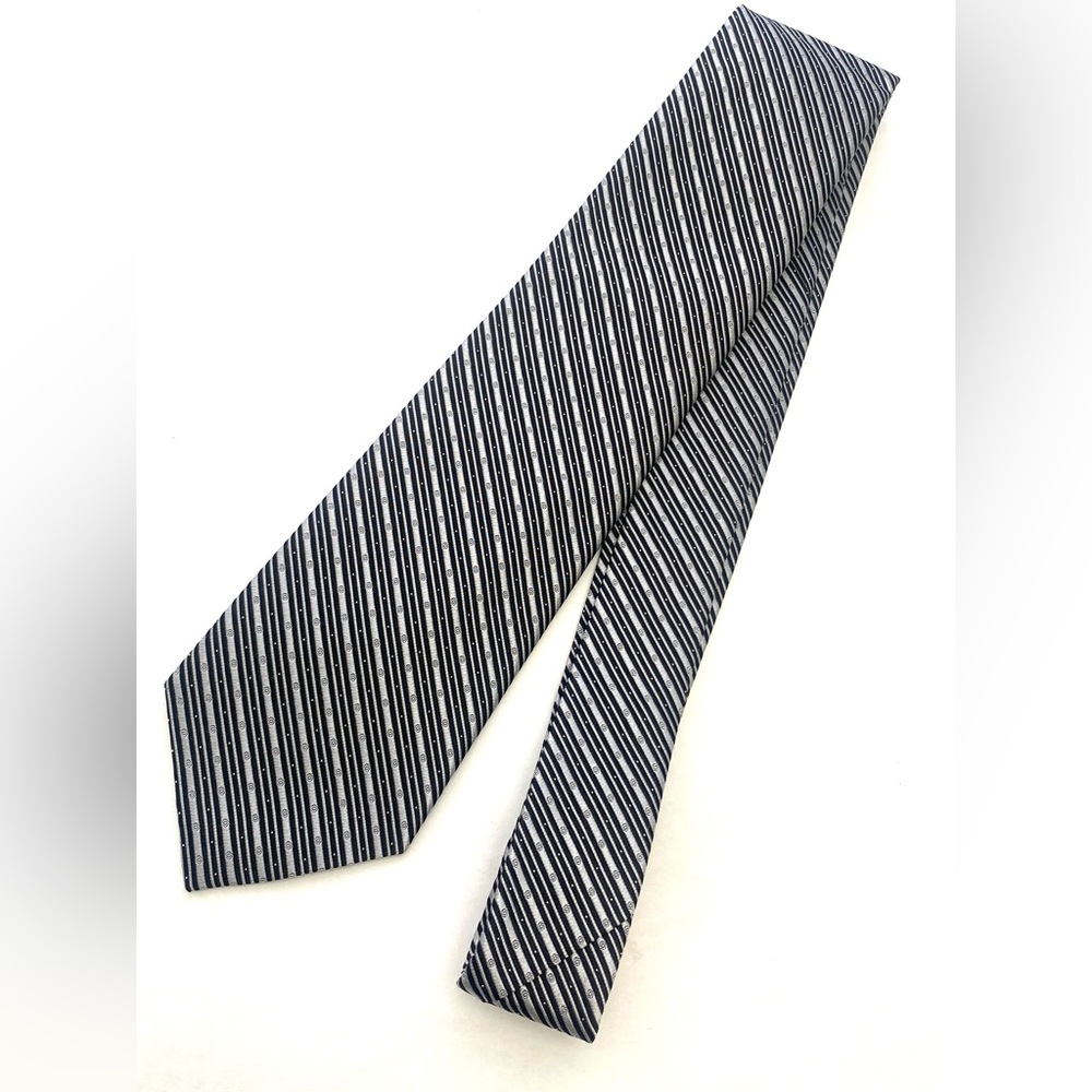 JoS. A. Bank Diagonal Stripe Silk Necktie